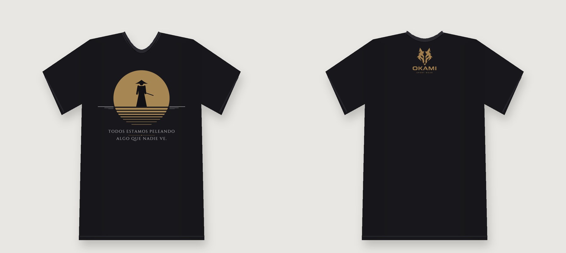 Camiseta Okami: el guerrero frente al sol