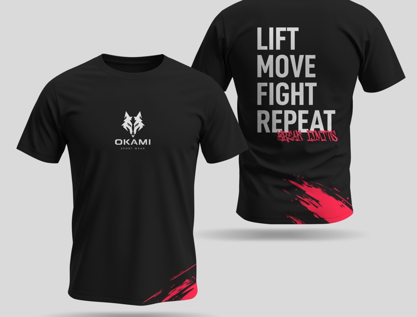 Lift Move Fight Repeat Tee
